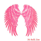 Sequin Embroidered Adhesive Wings Patch