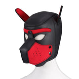 Bdsm Pet Role Play Party Masks Puppy Play Dog Hood Mask Restraint Harness Full Head Ears Halloween Mask Sex Toy For Couples